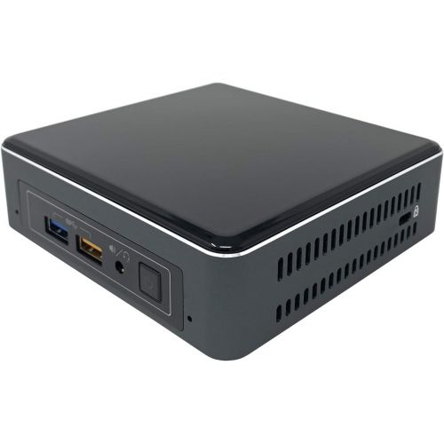  Intel NUC7I5BNK Slim Mini Desktop - 7th Gen Intel Core i5-7260U Dual-Core Processor up to 3.40 GHz, 32GB Memory, 128GB M.2 Solid State Drive, Intel Iris Plus Graphics 640, Windows