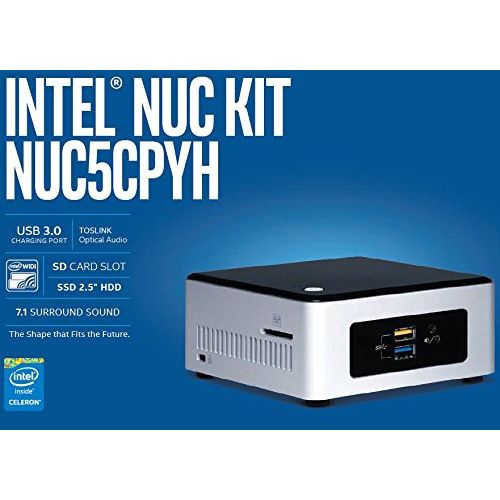  Intel NUC DesktopHTPC, Intel Dual-Core Upto 2.16Ghz, 8Gb DDR3, 120GB SSD, WIFI + Bluetooth, 4k Support, Dual monitor Capable, Windows 7 Professional 64bit