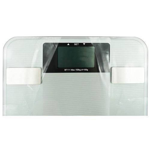  Set of 2 Intelli Scales - 6 Function Body Composition Monitor! Measures Weight, Body Fat, Muscle...