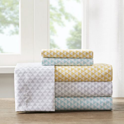  Intelligent Design Triangle Sheet Set, Yellow