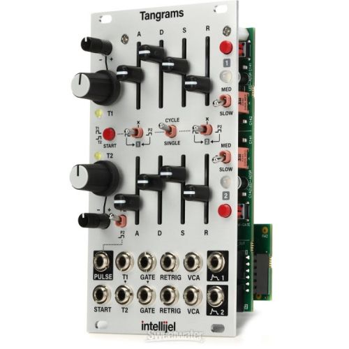  Intellijel Tangrams Multimode Dual ADSR Envelope Generator Eurorack Module