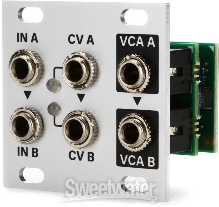  Intellijel VCA 1U Eurorack Dual VCA Module