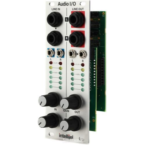  Intellijel Audio Interface II Balanced Line Level I/O Eurorack Module - 2023 Edition