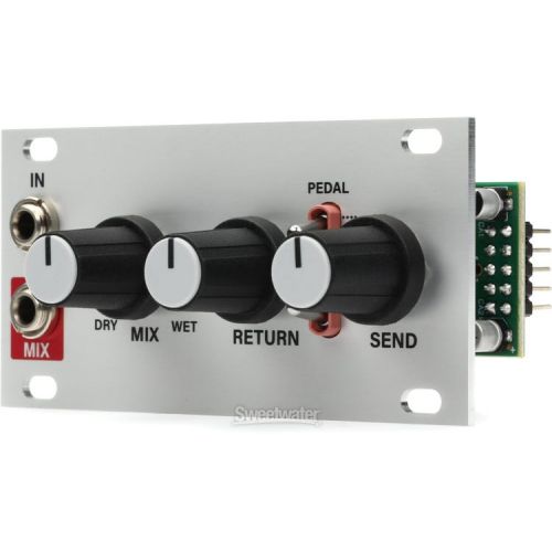  Intellijel Pedal I/O 1U Effects Pedal Send/Return Module and High Impedance Instrument Input