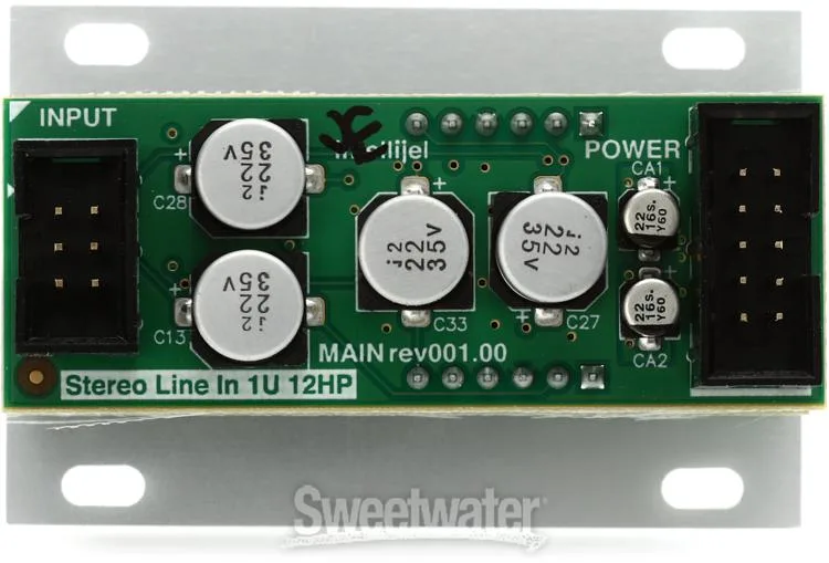  Intellijel Stereo Line In 1U Eurorack Module