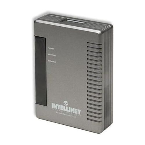  Intellinet Wireless G Broadband Travel Router, 54 Mbps Wireless 802.11g, compact design