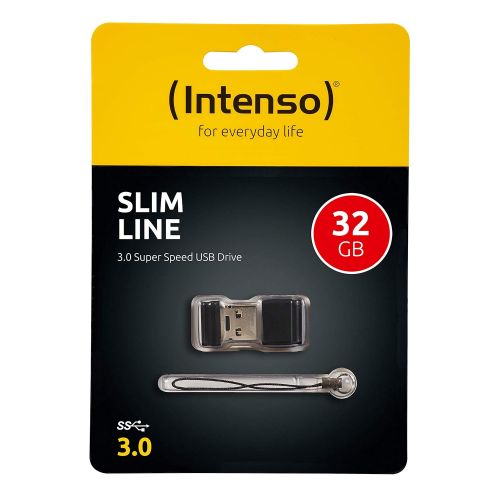  [아마존 핫딜]  [아마존핫딜]Intenso Slim Line 32 GB USB-Stick USB 3.0 schwarz