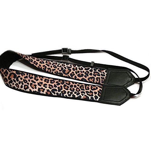  Intepro Leopard Camera Strap Designed for Wild Animal Lovers Suitable for Nikon,Canon,Fujifilm, DSLRSLR and Other Standard Cameras.