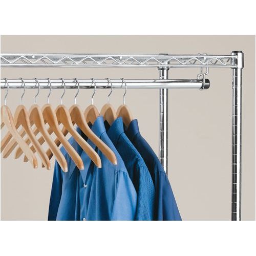  InterMETRO 48-Inch Clothes Hanger Tube Brackets