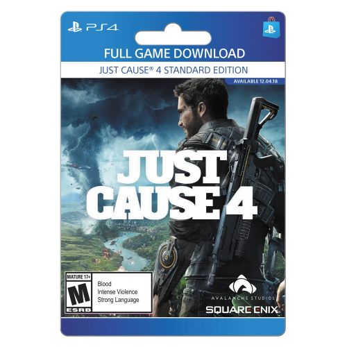  Interactive Communications Just Cause 4: Standard Edition, Square Enix, Playstation, [Digital Download]