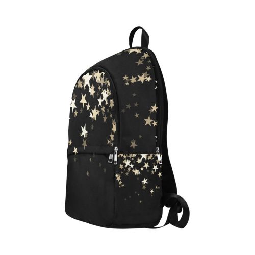  InterestPrint Adult Casual Backpack Stars Black Custom College School Bag Travel Daypack
