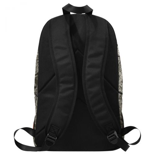  InterestPrint Brick Wall Basketball Sport Casual Backpack School Bag Travel Daypack