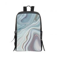 InterestPrint Casual Backpack School Bag Abstract Art Painting Travel Daypack Hiking Bag for Women Men Adult