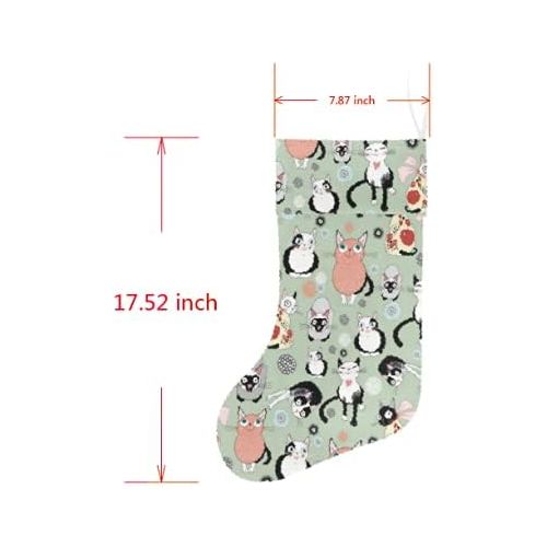  InterestPrint Jellyfish Sea Animal Christmas Home Decorations Fireplace Hanging Stocking 1 Piece