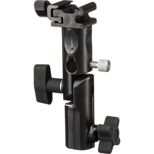  Interfit Metal Umbrella Bracket with Adjustable Flash Shoe