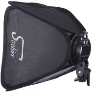 Interfit Photographic STR179 Strobies S-Type Speedlight Bracket & Softbox Kit (Black)