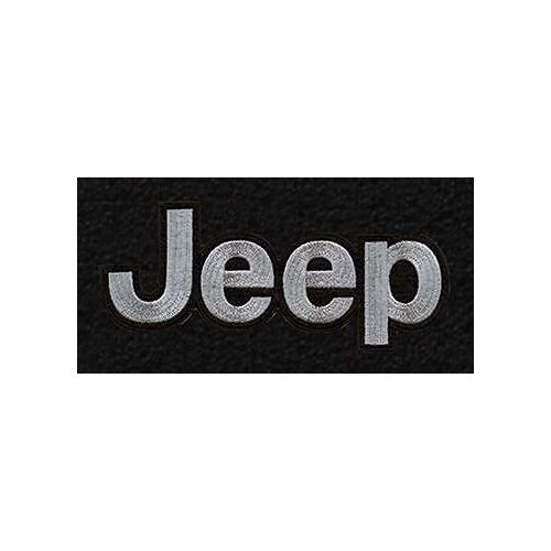  Interior Lloyd Mats Part Compatible with Jeep Wrangler 4 Piece All Weather Carpet Floor Mats with Silver Jeep Logo on Fronts Custom fits 2014-2018 4 Door Model Only