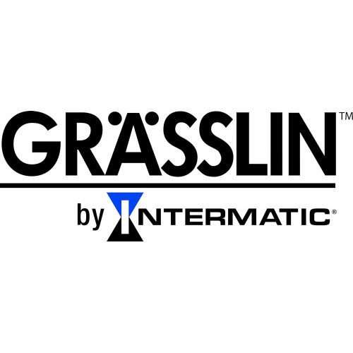  Grasslin by Intermatic MIL72AQWUZH-240 7-Day 240V SurfaceDin Rail Mount Electromechanical Time Control with Manual Override and Battery Backup