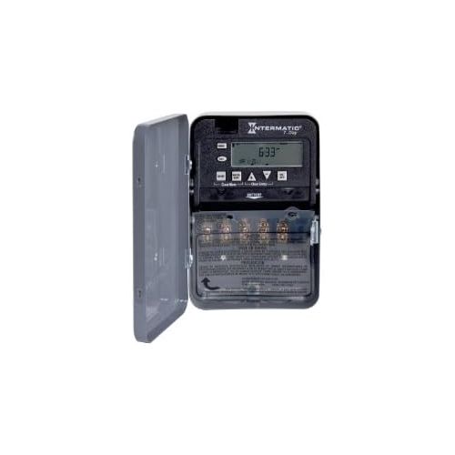  Intermatic ET1715C 7-Day 2030-Amps SPDT Electronic Time Switch, Clock Voltage 120-Volt - 277-Volt NEMA 1