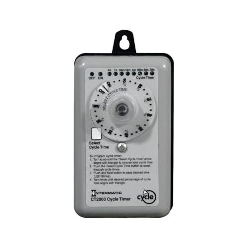  Intermatic CT2000 20-Amps 4800-Watt Percentage Cycle Timer