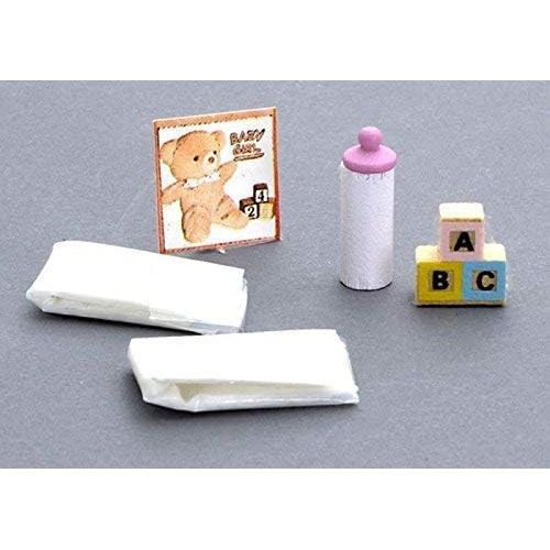  International Miniatures by Classics Dollhouse Miniature Baby Set