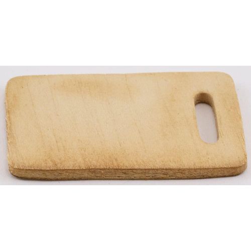  International Miniatures by Classics Dollhouse Miniature Wooden Cutting Board with Handle