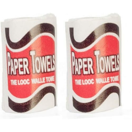  International Miniatures by Classics Dollhouse Miniature Paper Towels 2 Pack