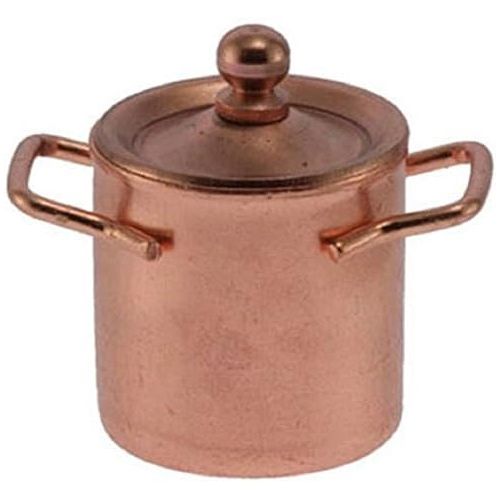  International Miniatures by Classics International Miniatures Dollhouse Miniature COPPER POT