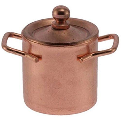  International Miniatures by Classics International Miniatures Dollhouse Miniature COPPER POT