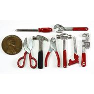 International Miniatures by Classics Dollhouse Miniature Set of 8 Shop Tools by International Miniatures