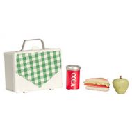 International Miniatures by Classics Dollhouse Miniature 1:12 Scale Lunch Box with Food and Drink