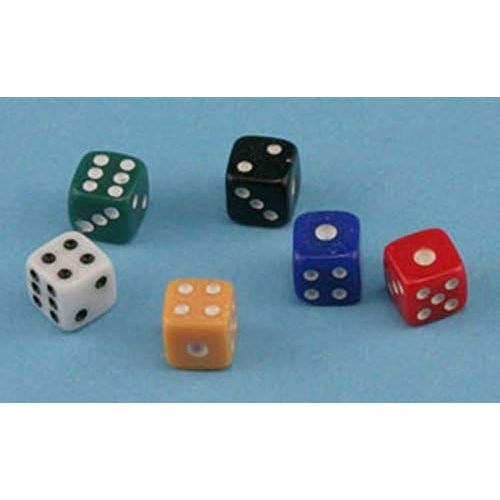  International Miniatures by Classics Dollhouse Miniature Set of 6 Dice