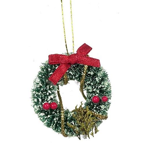  International Miniatures by Classics Dollhouse Miniature Holiday Wreath