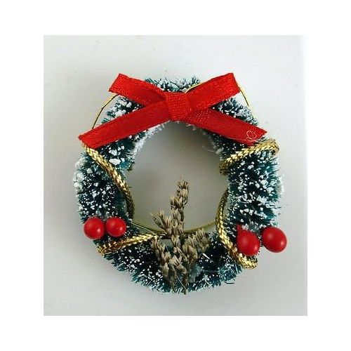  International Miniatures by Classics Dollhouse Miniature Holiday Wreath