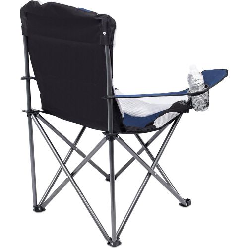  Internets Best Padded Camping Folding Chair - Outdoor - Sports - Cup Holder - Comfortable - Carry Bag - Beach - Quad