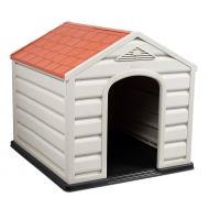 Internets Best Internet’s Best Outdoor Dog House | Comfortable Cool Shelter | Durable Plastic Design | Home Kennel | Indoor or Outdoor Use