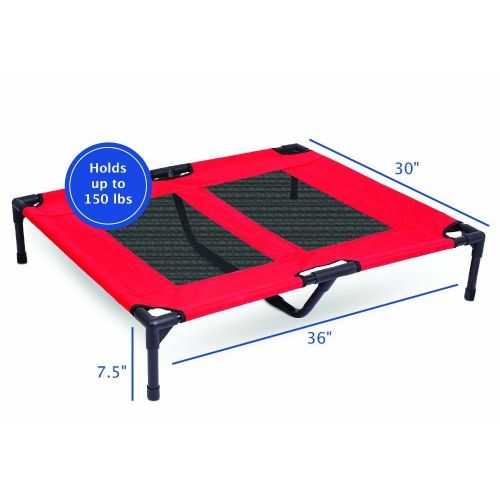  Internets Best Dog Cot - Elevated Pet Bed - Mesh - Variety of Sizes & Colors