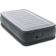 INTEX Dura-Beam Deluxe Comfort-Plush Luxury Air Mattress: Fiber-Tech Construction ? Built-in Electric Pump ? Dual-Layer Comfort Top ? Velvety Sleeping Surface ? Carry Bag Included