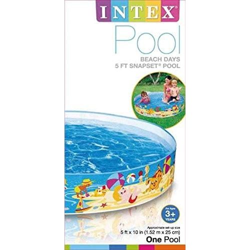 인텍스 Intex Snorkel Buddies Snapset Pool - 5'X10