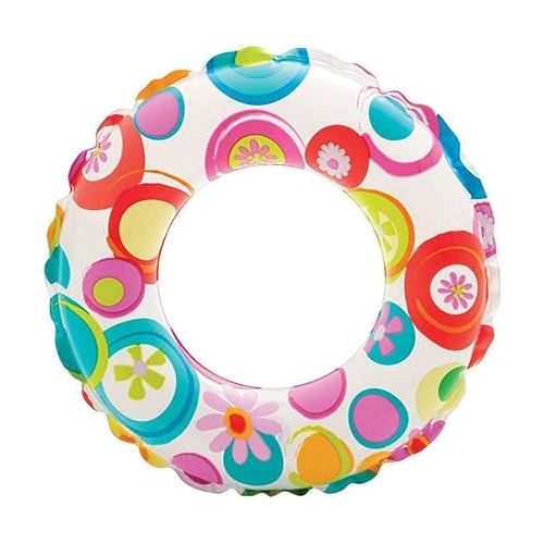 인텍스 Intex Inflatable 20-Inch Lively Ocean Friends Print Kids Tube Swim Ring (3 Pack)