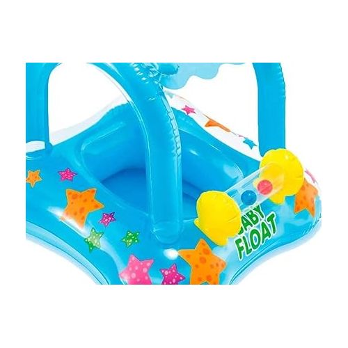 인텍스 Intex Kiddie Float 32in x 26in (ages 1-2 years) , Yellow