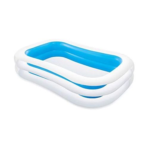 인텍스 Intex Swim Center 198 Gallon Inflatable Family Swimming Pool, Blue (6 Pack)