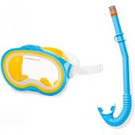 INTEX RECREATION Marketing 55942 Adventurer Mask/Snorker Blue Swim Set