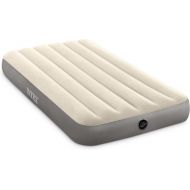 Intex 64101E Dura-Beam Standard Series Single Height Inflatable Airbed, w/ 2 in 1 Extra Wide Valves, Supports Up to 300 pounds, Twin