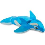 INTEX Lil' Whale Inflatable Pool Float: Animal Pool Toy for Kids - 2 Heavy-Duty Handles - 88lb Weight Capacity - 60