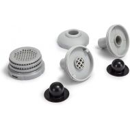 Intex 25022E Above Ground Swimming Pool Water Jet Connector Replacement Part Kit with Strainers, Nozzles, and Plugs with 1.25 Inch Fittings