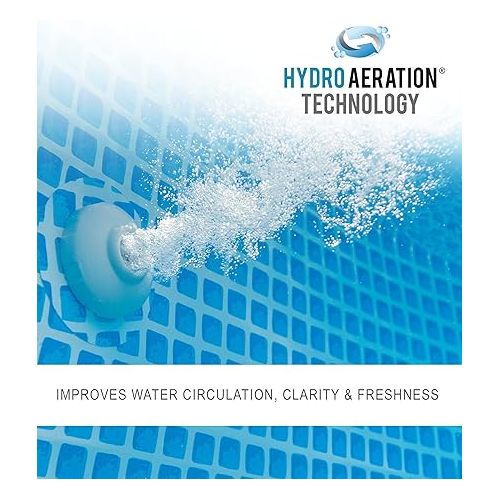 인텍스 INTEX QS1200 Saltwater Chlorine System, for Above Ground Pools, Maintains Water Clarity, 110 to 120 Voltage,15,000 Gallons pool