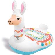 INTEX Cute Llama Inflatable Pool Float: Animal Pool Toy for Kids - 2 Heavy-Duty Handles - 88lb Weight Capacity - 44
