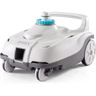 INTEX 28006E ZX100 Pressure-Side Above Ground Automatic Pool Cleaner: For Bigger Pools - Cleans Pool Floor - Removes Debris - Removable Filter Tray - 21ft Tangle Free Hose