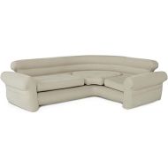 Intex 68575EP Inflatable Corner Sofa: L-Shaped - Indoor Use - 2-in-1 Valve - 880lb Weight Capacity - 101” x 80” x 30”